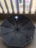 京尚小米反向全自動雨傘折疊LED燈晴雨兩用太陽傘防曬防紫外線男女遮陽傘 10骨全自動-反向-迷霧灰LED燈 曬單實拍圖