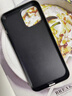 K&Z適用于蘋果iPhone16promax手機殼頭層牛皮全包超薄防摔15pro保護皮套高端14商務(wù)真皮硬殼13新款 【香頌綠】進口頭層真皮 iPhone16promax 曬單實拍圖