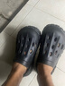 潔麗雅（Grace）洞洞鞋男士夏季戶外海邊沙灘防滑耐磨厚底涼鞋EVA防臭外穿拖鞋男 曬單實(shí)拍圖