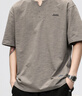 吉普（JEEP）短袖T恤男士夏季寬松冰絲涼感高端打底衫上衣服男裝 卡其 XL 曬單實拍圖