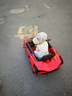 HEGERBABY兒童電動(dòng)車遙控汽車蘭博基尼兒童電動(dòng)車可坐人小孩四輪雙驅(qū)跑車 紅四驅(qū)+皮座+高端電瓶+軟胎 剪刀門+手機(jī)遙控 曬單實(shí)拍圖