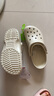 卡駱馳（crocs）經(jīng)典Clog男女洞洞鞋一腳蹬沙灘鞋 CR10001-2Y2  38  曬單實(shí)拍圖