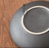 豪祥（HAOXIANG）陶瓷時(shí)尚煙灰缸大號(hào)創(chuàng)意個(gè)性家用復(fù)古中式客廳輕奢辦公室潮流簡(jiǎn)約 DY黑陶小號(hào)煙灰缸 無(wú)規(guī)格 曬單實(shí)拍圖
