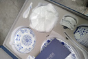 富玉青花瓷碗家用自由搭配新款景德鎮(zhèn)輕奢飯碗不燙手面碗精致高端碗 萬壽蓮 8.5寸湯碗（拍5發(fā)6） 曬單實拍圖