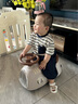 suzzt花生車(chē)扭扭車(chē)兒童1-3歲寶寶嬰幼兒學(xué)步溜溜車(chē)男女孩周歲生日禮物 摩卡棕 曬單實(shí)拍圖