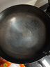 章丘鐵鍋舌尖上的中國手工鍛打物理不粘鍋熟鐵炒鍋無涂層鐵鍋32cm 曬單實拍圖