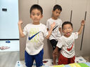 NIKE3BRAND 耐克童裝純棉【短袖T恤+短褲2件套】夏季兒童運動套裝 曬單實拍圖