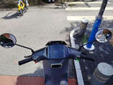 電動車后視鏡踏板車摩托車反光鏡適用九號雅迪愛瑪電動車自行車倒車鏡 愛瑪高清圓鏡8mm 曬單實拍圖