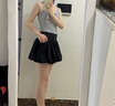 UR2025春季新款女裝輕芭蕾風(fēng)蓬蓬花苞短款半裙UYY550009 曬單實(shí)拍圖