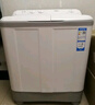 海爾（Haier）雙桶洗衣機(jī)半自動(dòng)自動(dòng)家用 10公斤大容量 家電國(guó)家補(bǔ)貼 以舊換新 雙缸XPB100-729S原廠品質(zhì)  曬單實(shí)拍圖