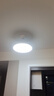 歐普（OPPLE）風(fēng)扇燈吊扇燈24瓦LED照明低噪音餐廳臥室吊燈燈具包安裝 冰風(fēng)白 曬單實拍圖