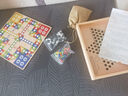 小頑豆飛行棋兒童版跳棋五子棋小學(xué)生多功能棋盤五合一棋類套裝益智玩具 曬單實拍圖