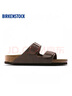 BIRKENSTOCK勃肯德國(guó)進(jìn)口男女款經(jīng)典舒適軟木Arizona雙扣拖鞋七夕甄選 棕色正常版151181 43 曬單實(shí)拍圖