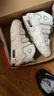 NIKE 耐克兒童籃球運(yùn)動(dòng)鞋皮蓬A(yù)IR MORE UPTEMPO氣墊緩震兒童實(shí)戰(zhàn)球鞋 FQ8209-100 33.5 【建議腳長21cm】 曬單實(shí)拍圖
