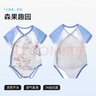 貝肽斯嬰兒衣服夏季薄款新生兒包屁衣網(wǎng)眼透氣純棉男女寶寶連體衣 曬單實(shí)拍圖