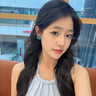 Lnieer清涼感藍色花朵串珠耳釘女氣質小眾設計顯白耳環(huán)藝術夏日度假耳飾 冰透粉【925銀針】 曬單實拍圖