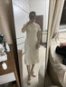 爾山集超軟法式瑪麗珍鞋女2025新款百搭淺口溫柔風(fēng)晚晚單鞋一字式扣帶 杏色軟皮瑪麗珍鞋 37 曬單實(shí)拍圖