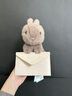 Jellycat信使兔子柔軟動(dòng)物毛絨玩偶安撫寶寶送禮娃娃生日七夕情人節(jié)禮物 信使兔子 One Size 曬單實(shí)拍圖