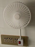 小米白色廚房電風(fēng)扇插座小風(fēng)扇衛生間專(zhuān)用風(fēng)扇壁掛免打孔臥室插電款萬(wàn)向 升級網(wǎng)罩插座風(fēng)扇【送香薰片】 曬單實(shí)拍圖