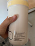 摩飛電器（Morphyrichards）便攜式燒水杯無(wú)線燒水壺電熱水杯旅行電熱水壺恒溫水壺保溫杯嬰兒調(diào)奶杯迷你辦公室加熱水杯MR5600 0.45L 【多功能無(wú)線款】小蛋黃 曬單實(shí)拍圖