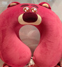 名創(chuàng)優(yōu)品（MINISO）草莓熊系列休閑毯 毛毯毯子空調(diào)被午睡毯披肩 140*90cm 曬單實(shí)拍圖