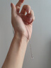 潮宏基PT950鉑金項鏈素鏈女生日禮物計價(jià) 鉑雅 XXP40000017 約2.85g 曬單實(shí)拍圖