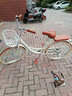 飛鴿（FLYING PIGEON）自行車成人通勤車自行車學(xué)生單車成人自行車通勤自行車女士自行車 標(biāo)配奶油米|單速|(zhì)輻條輪+禮包 24寸適合150-170cm 曬單實(shí)拍圖
