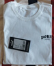 POUM美式短袖男女士夏季潮流寬松休閑薄款內搭純棉t恤PH03白色2XL 曬單實(shí)拍圖