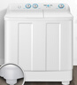 海爾（Haier）雙桶洗衣機(jī)半自動(dòng) 家用大件洗 12公斤大容量 一級(jí)能效省水電 以舊換新 雙缸 原廠品質(zhì)XPB120-81D2 曬單實(shí)拍圖