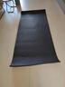 浪比速加厚20mm男士健身墊初學(xué)者健身運動(dòng)瑜伽墊加寬防滑午休瑜伽地墊家 【200-90cm】神秘黑【3件套】 加厚20mm 曬單實(shí)拍圖