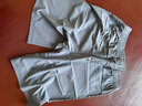 森馬（Semir）舒服褲|休閑中褲男吸濕速干易打理短褲夏季寬松五分褲松緊腰 灰藍81317 M 曬單實(shí)拍圖