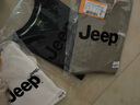 吉普（JEEP）260G重磅純棉短袖T恤男2025夏季薄款圓領(lǐng)休閑寬松潮牌體恤上衣服 曬單實(shí)拍圖