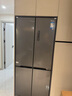 美的（Midea）真香系列M60雙系統(tǒng)508十字四門(mén)家用冰箱超薄平嵌雙循環(huán)大容量底部散熱BCD-508WUSPZM(E)星塵砂 曬單實(shí)拍圖