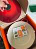 酷彩（Le Creuset）法國進口白琺瑯鑄鐵鍋燜燉煮多功能深燒鍋電磁爐燃氣通用24cm紅色 曬單實拍圖
