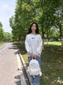 viney新款書(shū)包雙肩包女日系初中高中大學(xué)生背包百搭大容量電腦包高顏值 白色+可愛(ài)掛件 時(shí)尚通勤簡(jiǎn)約輕便戶(hù)外出游旅行包 曬單實(shí)拍圖