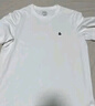 杰克·瓊斯（JACK&JONES）25年男裝T恤男夏季T恤舒適男士短袖涼感多色上衣純色水洗不易走形 A06白色 L 180 曬單實(shí)拍圖