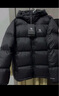 駱駝火山羽絨服情侶短款白鴨絨輕暖面包服城市輕戶外M13CR07089 幻影黑，男款 7089H 2XL 曬單實拍圖