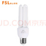 FSL佛山照明T4電子節(jié)能燈泡U型三基色熒光燈泡E27螺口燈泡3U23W白光（6500K） 曬單實(shí)拍圖
