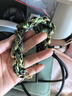 葉余適用于祖母綠絲巾華為Pocket2手機殼折疊屏手提鏈條時尚P50Pocket手機套 復古綠+綠絲巾手提鏈+斜挎黑繩 華為 Pocket 2 曬單實拍圖