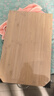 切菜板竹粘板家用砧板廚房案板實(shí)心楠竹占板刀板 57*37*1.8cm 曬單實(shí)拍圖
