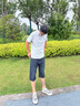 增致牛仔（ZENGZHI）冰絲透氣牛仔褲男夏季薄款2025休閑百搭直筒七分褲男士中褲 曬單實(shí)拍圖