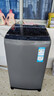 海爾（Haier）波輪洗衣機小型全自動(dòng)懶人家用【XQB80-Z10D0】家電國家補貼20%以舊換新一級能效宿舍出租房單脫水 曬單實(shí)拍圖