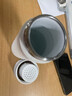 NIKOLAY正宗高溫真陶瓷內膽泡茶師一體保溫杯便攜帶陶瓷濾網燜茶杯全陶瓷 象牙白450ml 曬單實拍圖