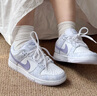 耐克NIKE板鞋女子休閑鞋 DUNK 運動鞋DM9467-500白紫37.5 曬單實拍圖