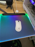 雷蛇（Razer）烈焰神蟲(chóng)V2專(zhuān)業(yè)版鼠標(biāo)墊 RGB幻彩 細(xì)致紋理 防滑橡膠底面 黑 曬單實(shí)拍圖