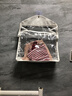 友納浴室防水袋衛(wèi)生間洗澡放衣服手機神器大容量收納袋子衣物防水掛袋 升級款大號【1個裝】黑色+掛鉤 浴室掛袋【不起霧/高透/可觸屏】 曬單實拍圖