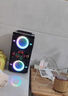 UKYK德國柏林之聲高音質(zhì)藍牙音響戶(hù)外便攜電腦桌面家用卡拉OK話(huà)筒一體k歌廣場(chǎng)舞重低音炮無(wú)線(xiàn)音箱套裝 旗艦藍牙版【黑色】 曬單實(shí)拍圖