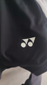 YONEX尤尼克斯羽毛球服男款運動透氣POLO衫短袖115915BCR 白色O 曬單實拍圖