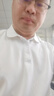 【JEEP制造商】夏季短袖男士商務(wù)休閑半袖翻領(lǐng)T恤男裝上衣 白色 L 建議120-140斤 曬單實(shí)拍圖
