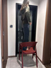 魚躍星空塑料椅子靠背扶手加厚餐桌椅子久坐舒服家用休閑椅網(wǎng)紅餐廳塑料椅 卡其色【加厚加粗帶扶手】 曬單實(shí)拍圖